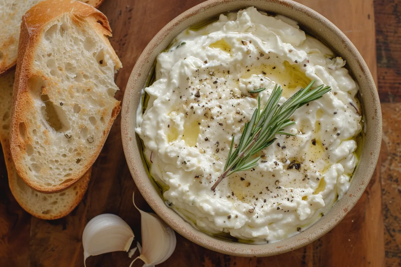 Balsamico brooddip met rozemarijn