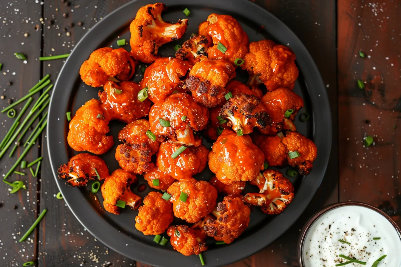 Buffalo bloemkool bites