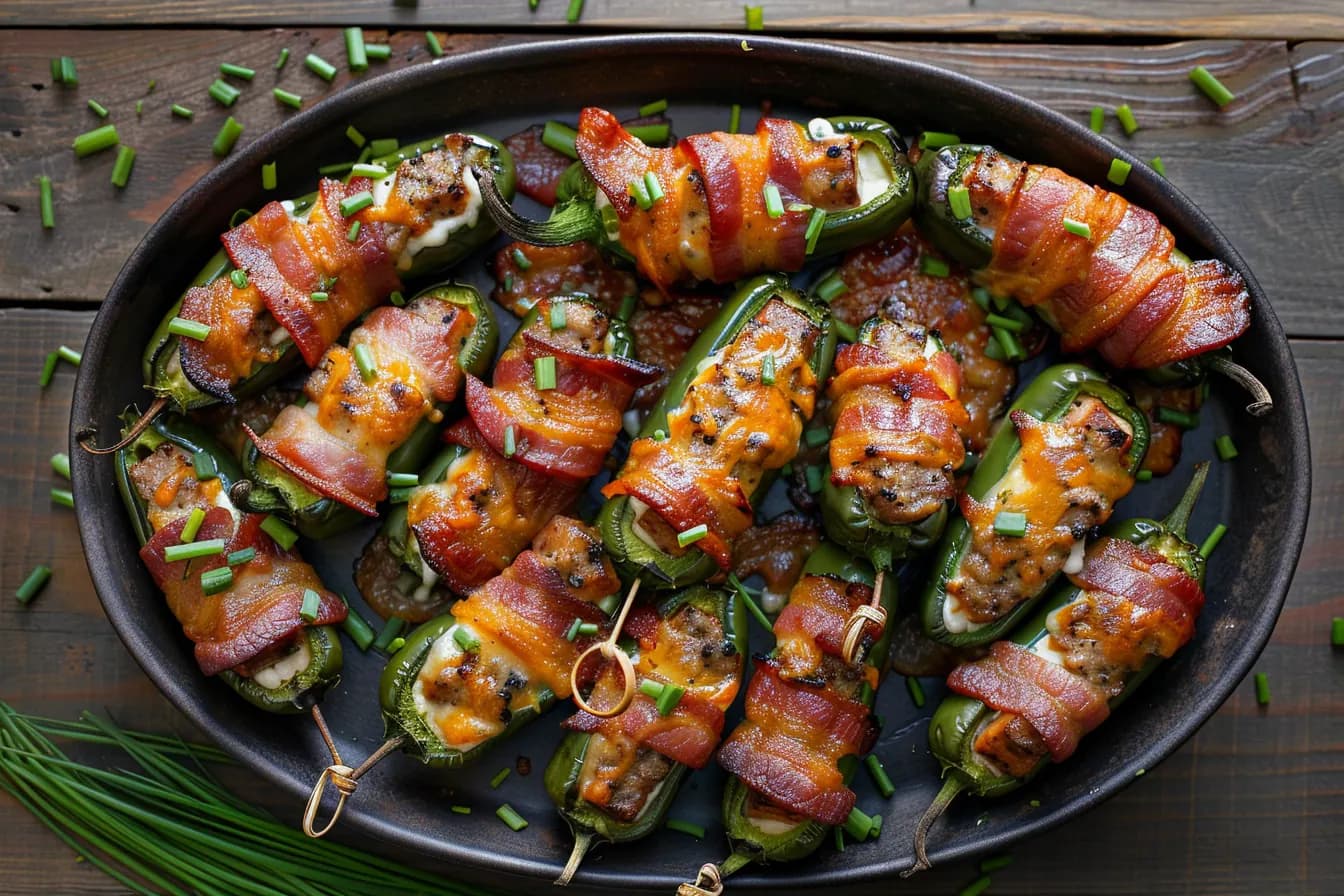 Gevulde smoky jalapenos