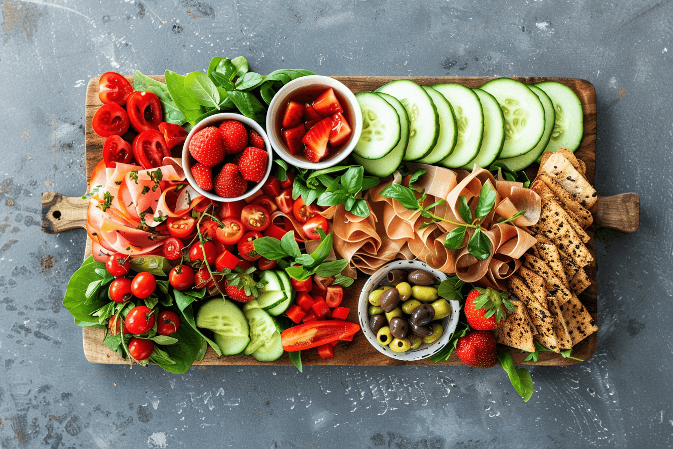 Gezonde tapasplank voor de zomer